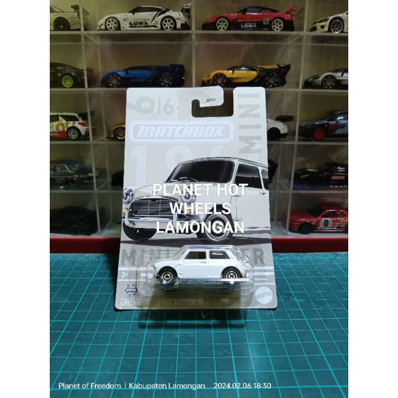 matchbox mini cooper series 1964 austin mini cooper putih