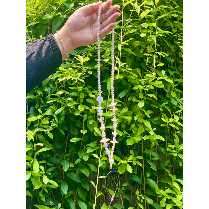 

Lanyard Manik by Kamidiakita| Name Tag ID Card| Pods Strap Beads Manik