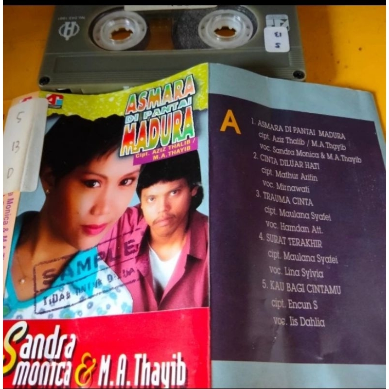 KASET PITA 231- SANDRAONICA & M.A THAYIB- ASMARA DI PANTAI MADURA