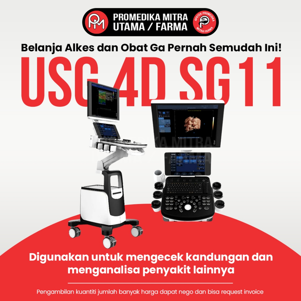 NEW USG 4D - SOGATA SG11 PREMIUM CD 4D Live Untuk Klinik/Rumah Sakit