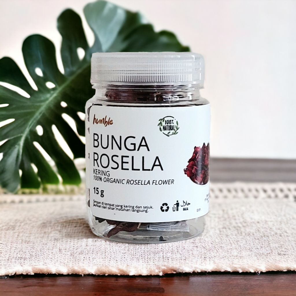 

Teh Bunga Rosella 15 gram | Rosella flower pure organik humble