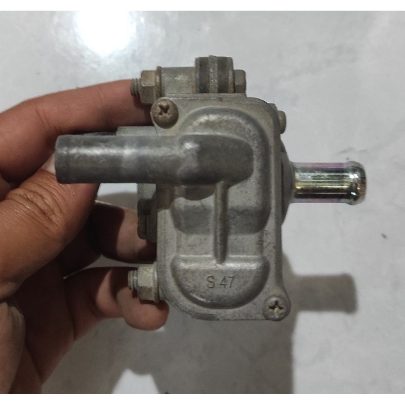 emisi buang gas ais Honda beat karbu original second