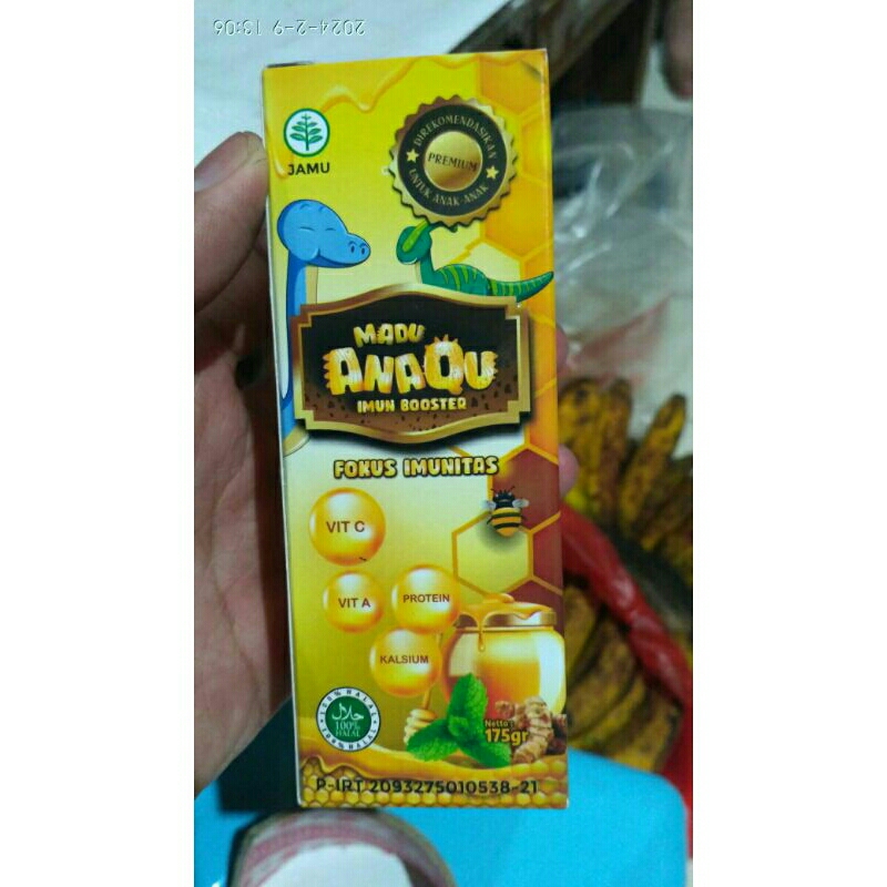 

MADU ANAQU IMUN BOOSTER FOKUS IMUNITAS 175 grm