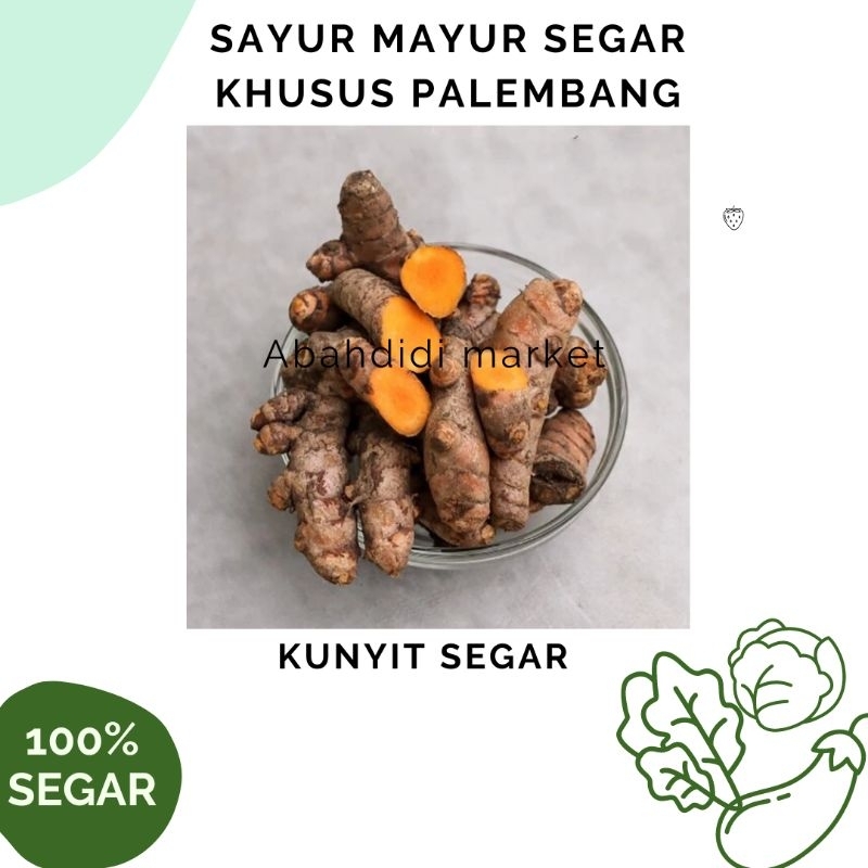 

Kunyit Segar 250 Gram Palembang