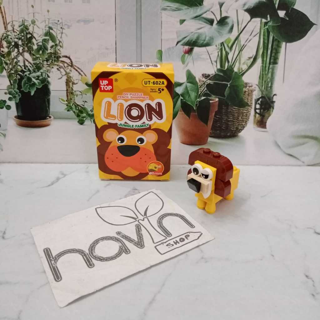 

serutan animal/sharpener animal/rautan bongkar pasang/diy puzzle