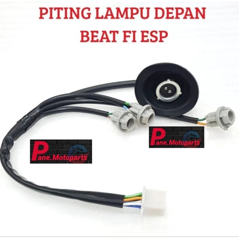 PITING SOKET LAMPU DEPAN FITING BEAT FI ESP BEAT STREET BEST QUALITY