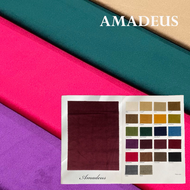 Kain Sofa Amadeus Interior Kain Bludru halus Regency