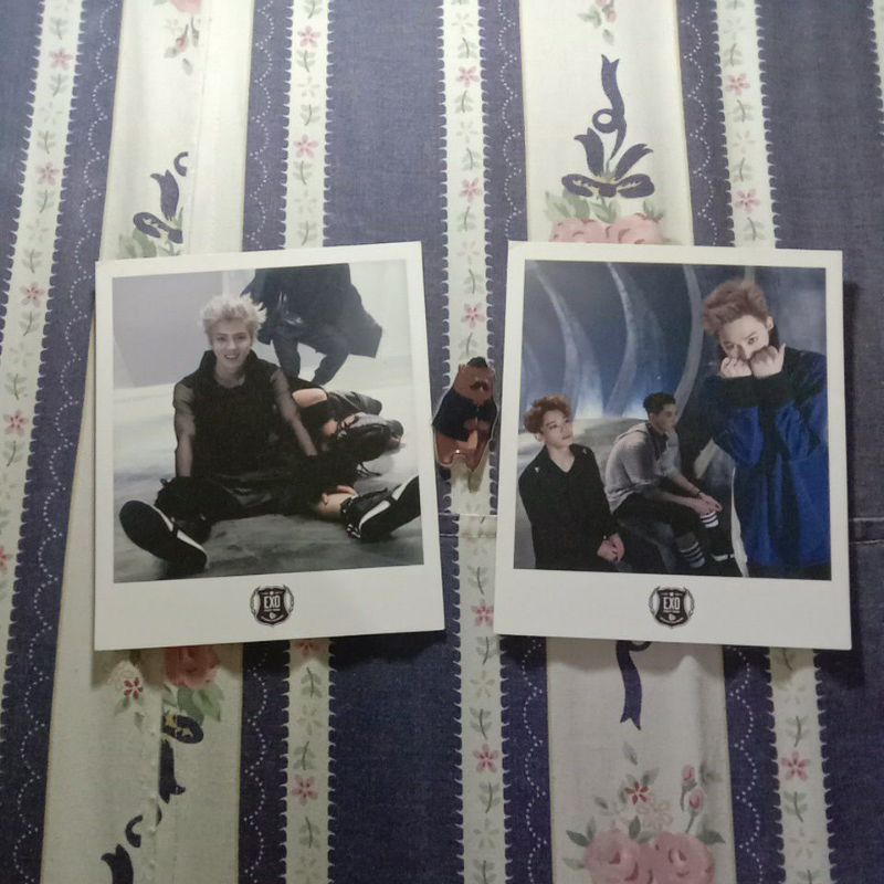 EXO XOXO Official Postcard / Polaroid