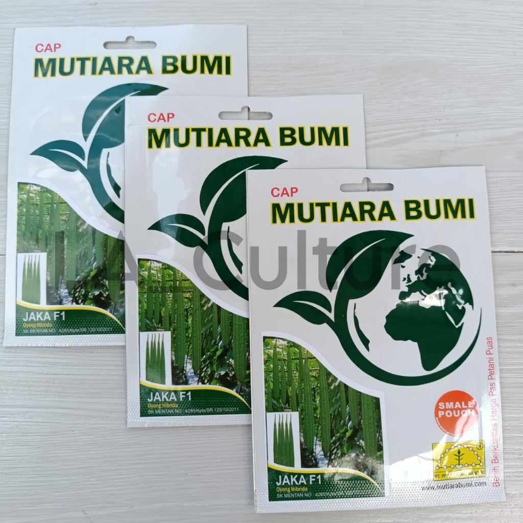 Benih Oyong Hibrida JAKA F1 Isi 20 Butir Cap Mutiara Bumi