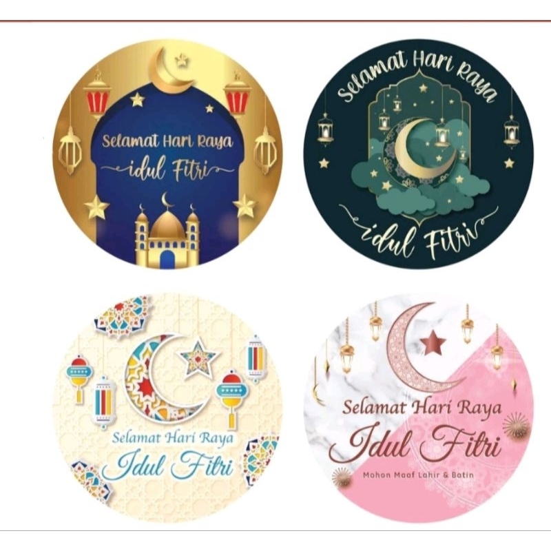 

stiker roll lebaran idul fitri 500 pc