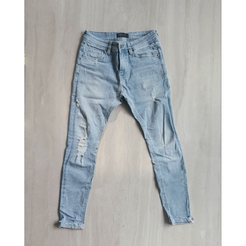 BERSHKA Denim Super Skinny Fit