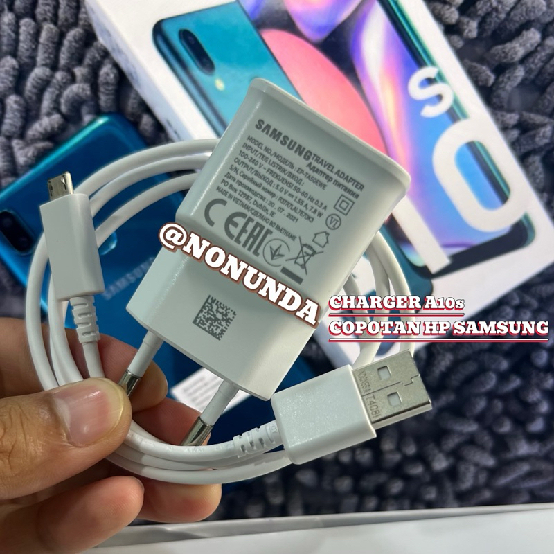 CHARGER ORIGINAL SAMSUNG A10S BAWAAN COPOTAN HP MICRO USB