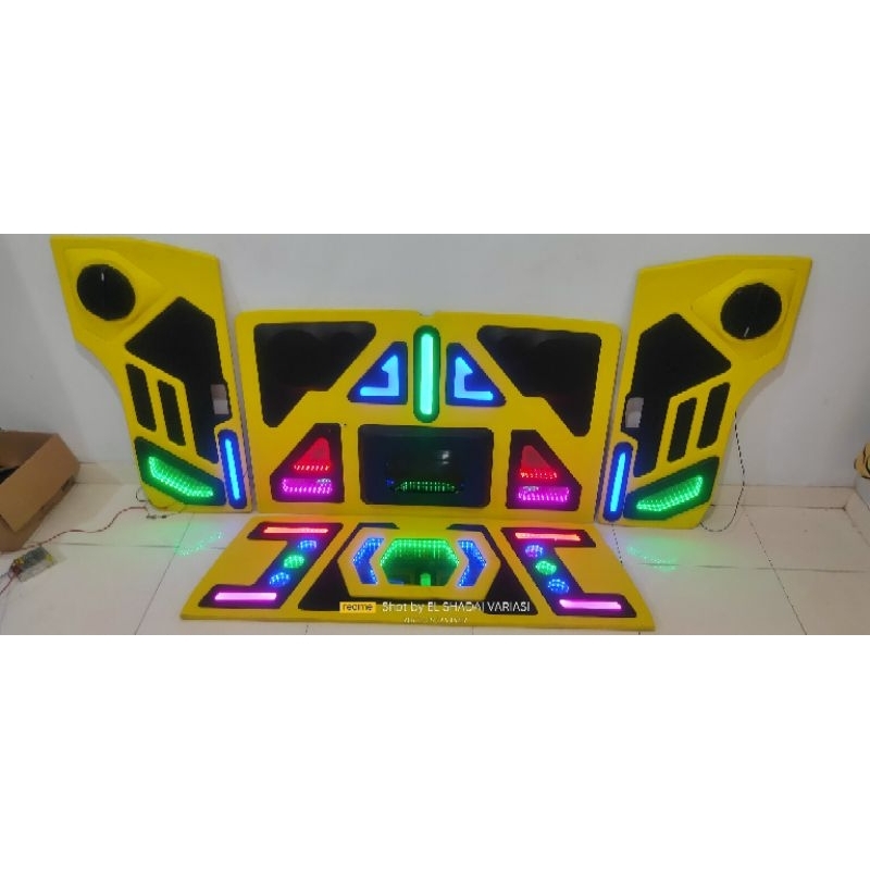 Plafon+doortrim+dinding belakang custom L300-Granmax