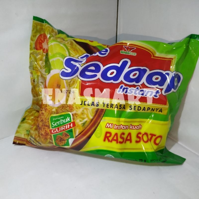 

Mie sedaap instant soto 75 gram paket hemat isi 5 pcs