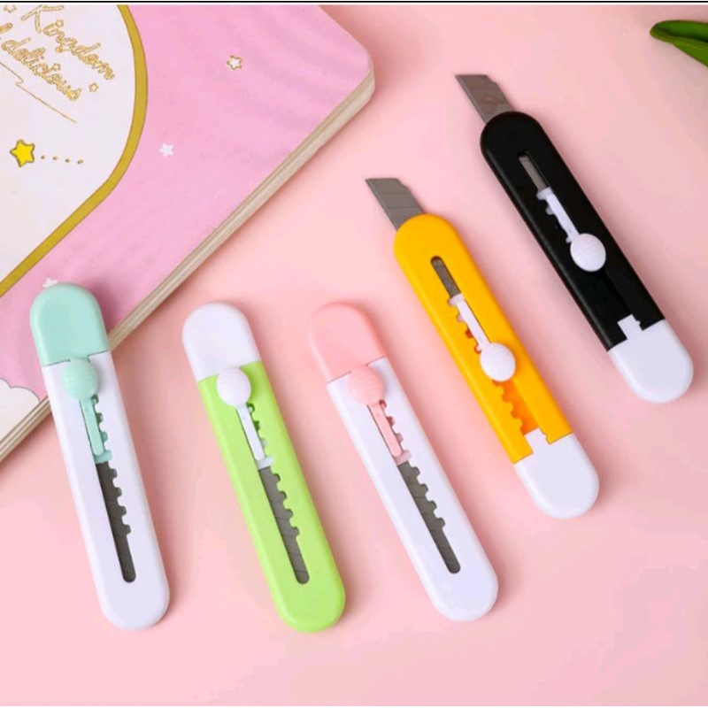 

Candy Mini Cutter Knife / Pisau mini kater unboxing paket portable Travel Size