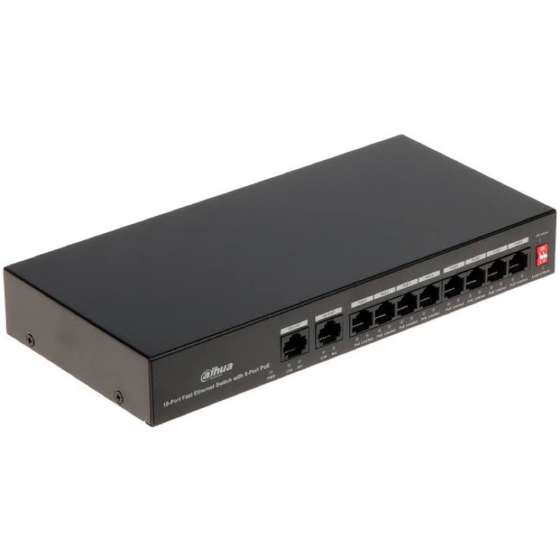POE SWITCH 8 PORT DAHUA Unmanaged Switch PoE Dahua 8 Port PFS3010-8ET-65 65W