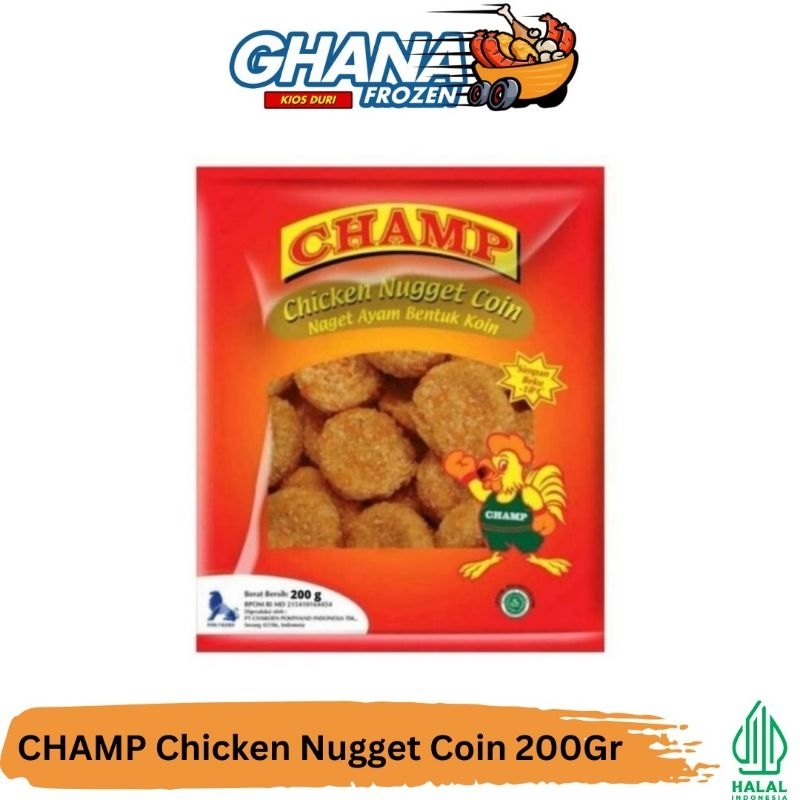 

CHAMP Chicken Nugget Coin 200Gr