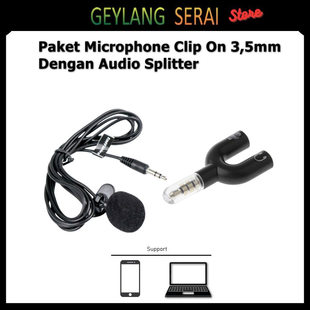 Paket Voice Recorder / Alat Perekam Streaming Game, Youtuber Vlog, Zoom Meeting, Smule, Tik Tok