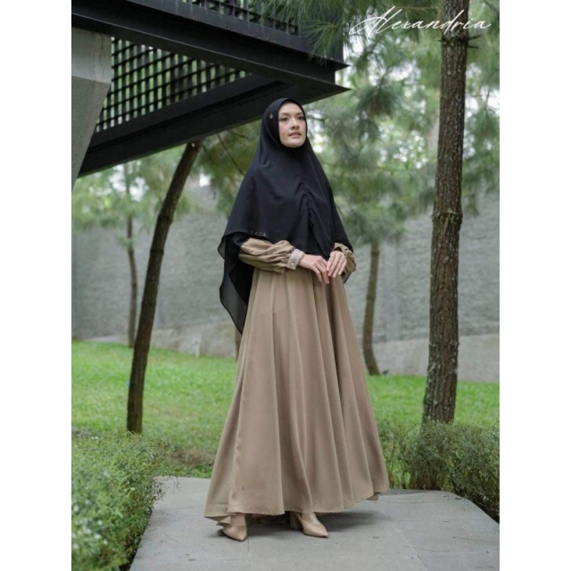 FAMILY SET DRESS ALEXANDRIA AHZARAYY VALDYA ANTELOPE BLACK