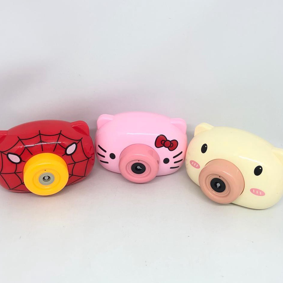 Produk Termurah  Mainan anak bubble camera electric  bubble gun kamera