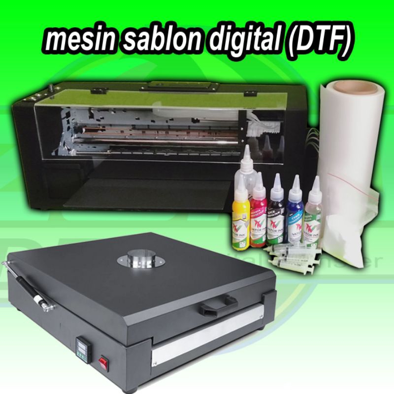 Printer DTF roll to roll a3 A3 paket lengkap printer dtf L1800 printer L1800 printer 1390