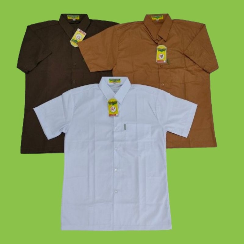 Baju Seragam Sekolah Katun Premium Lengan Pendek