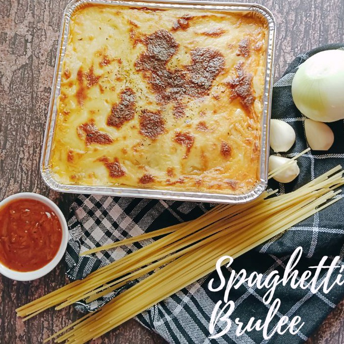 

V44859 Spagheti Brulle Spagheti Panggang khusus Gosend Grab