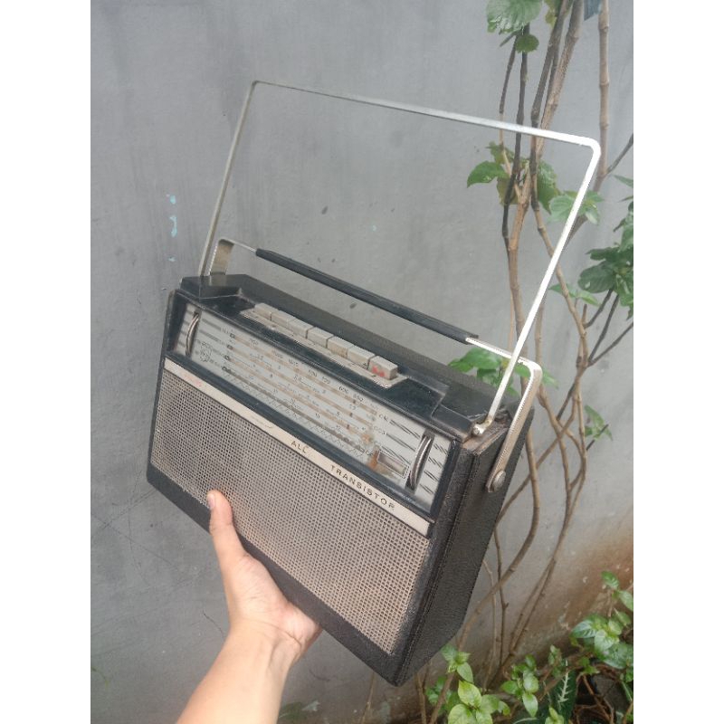 Radio Antik Jadul Philips Holland L4X26T Philips Eindhoven tubes