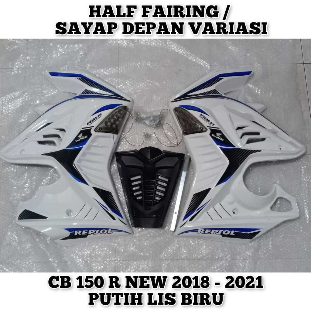Half fairing / sayap depan Honda CB 150 R 2018 - 2021