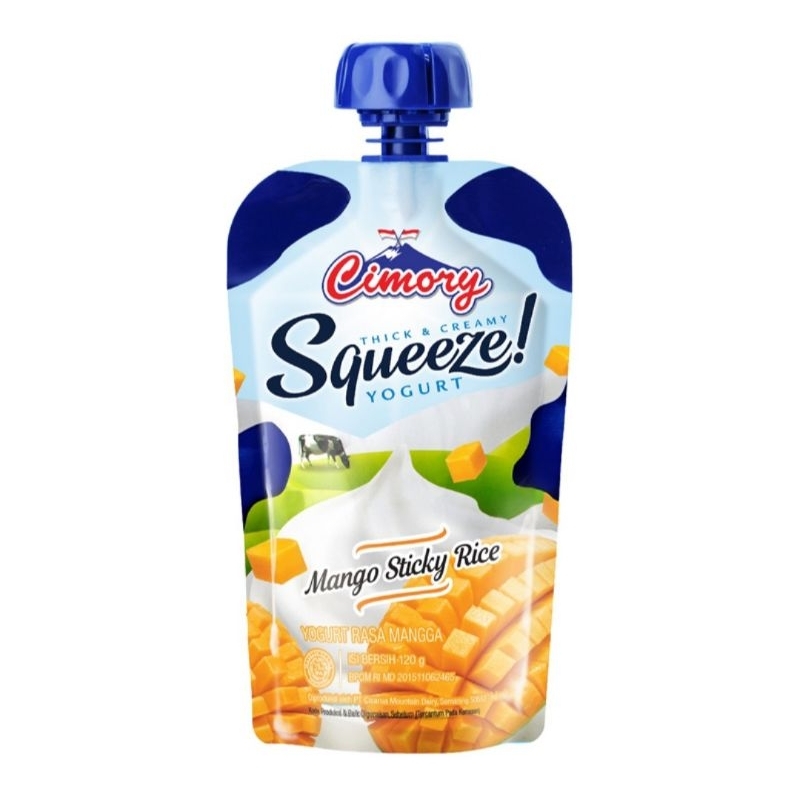 

Cimory Yogurt Squeeze Mango Sticky Rice 120 g