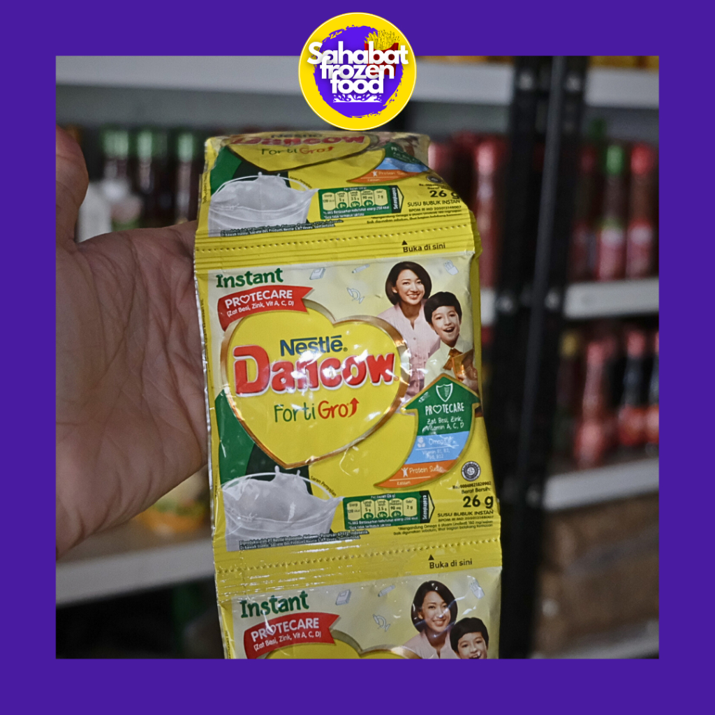 

Dancow FortiGro Instan / Susu Putih Sachet