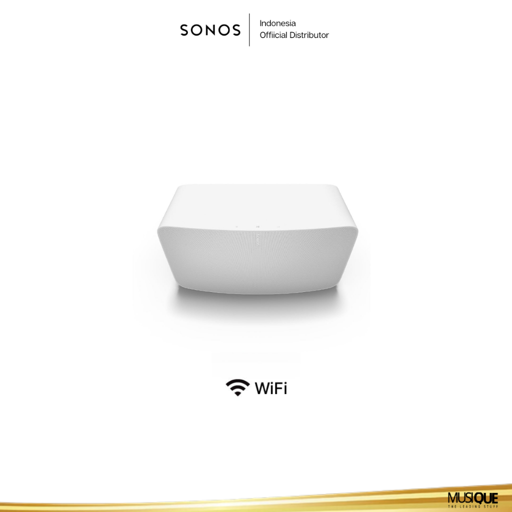 Sonos FIVE Wireless Speaker Hi-Fi System - White