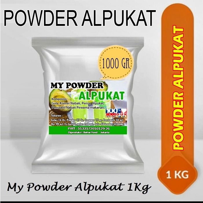 

Promo Powder Alpukat - 1 Kg - Bubuk Minuman Rasa Alpukat - 1 Kg