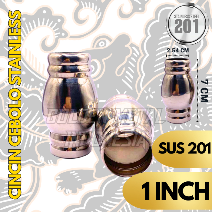 Cincin Cebolo Stainless 1 Inch SUS 201