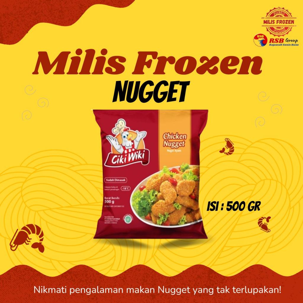 

CIKIWICKI NUGET AYAM 500GR