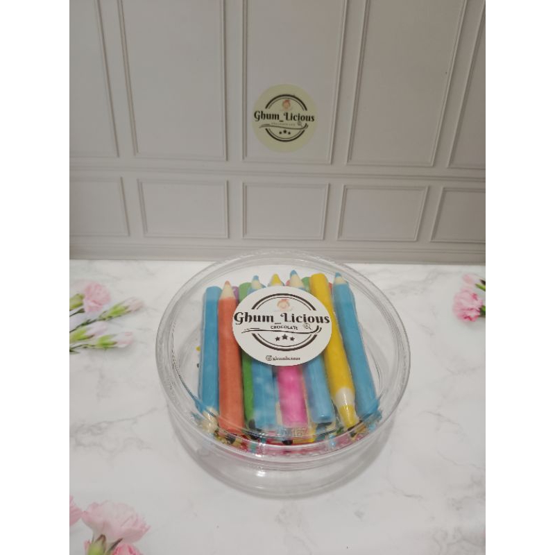 

cokelat homemade cokelat karakter pensil