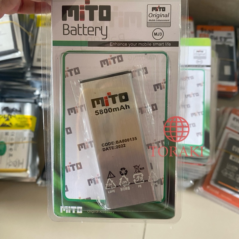 Baterai Mito A17 Fantasy X BA-000135 Original Double Power Batre Batrai Battery Batere HP