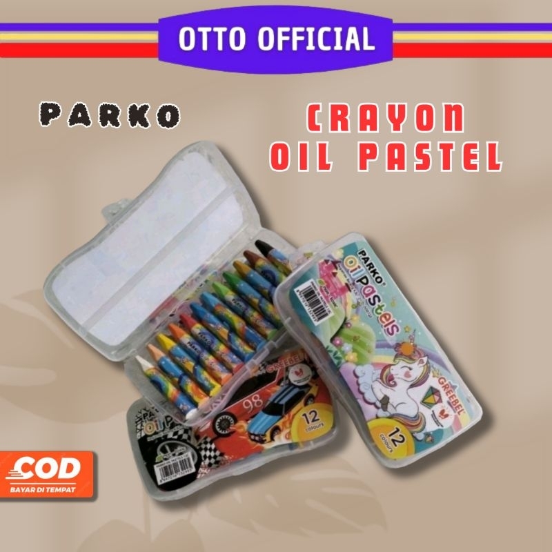 

Crayon Oil Pastel parko By Greebel 1set 12 warna