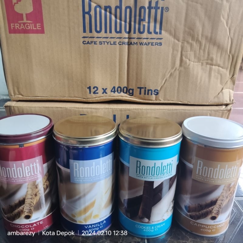 

Wafer Stick Rondoletti 400 gram