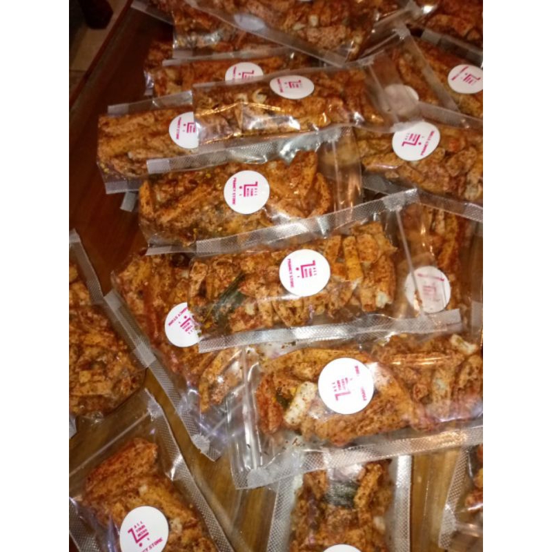 

Basreng Daun jeruk Gurih Kriuk 50gr