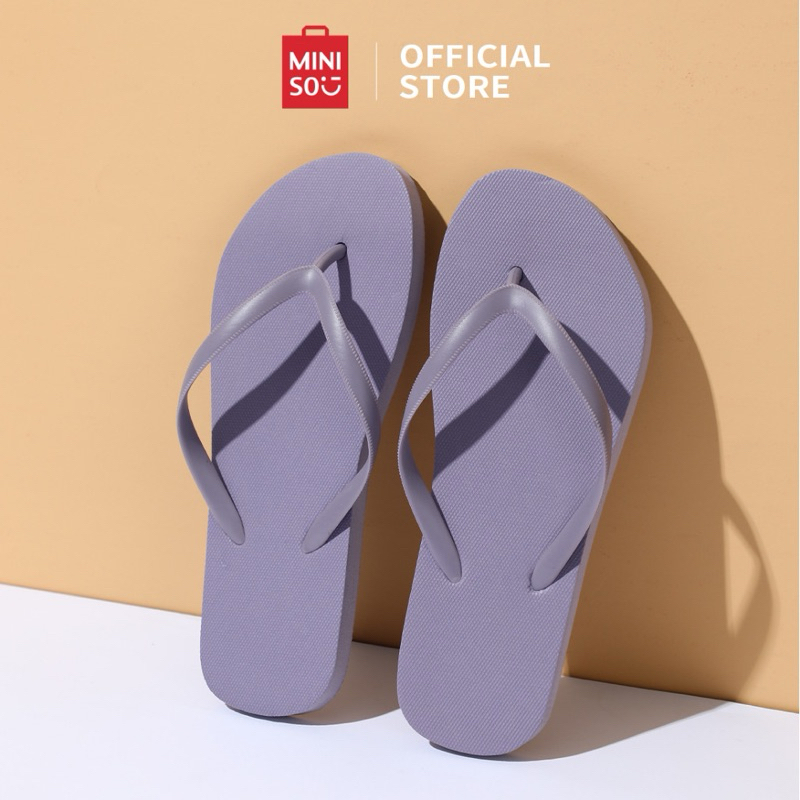 COD Bali Miniso Women's Super Soft Flip-Flops Men's Flipflop Sandal Miniso Sandal Jepit Sandal Panta