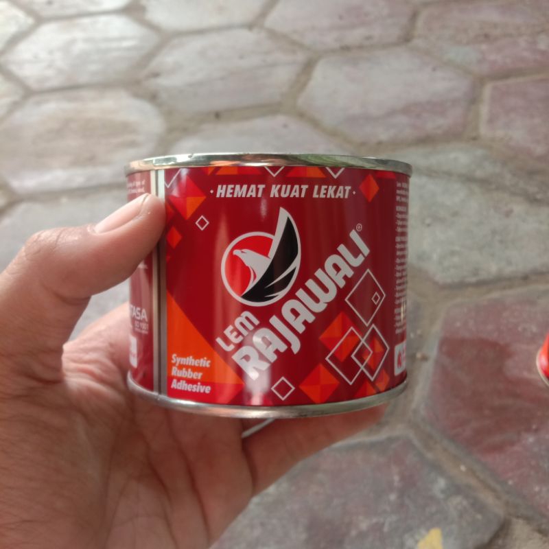 lem spons dan sterofom rajawali / lem kuning 70gram dan 185gram