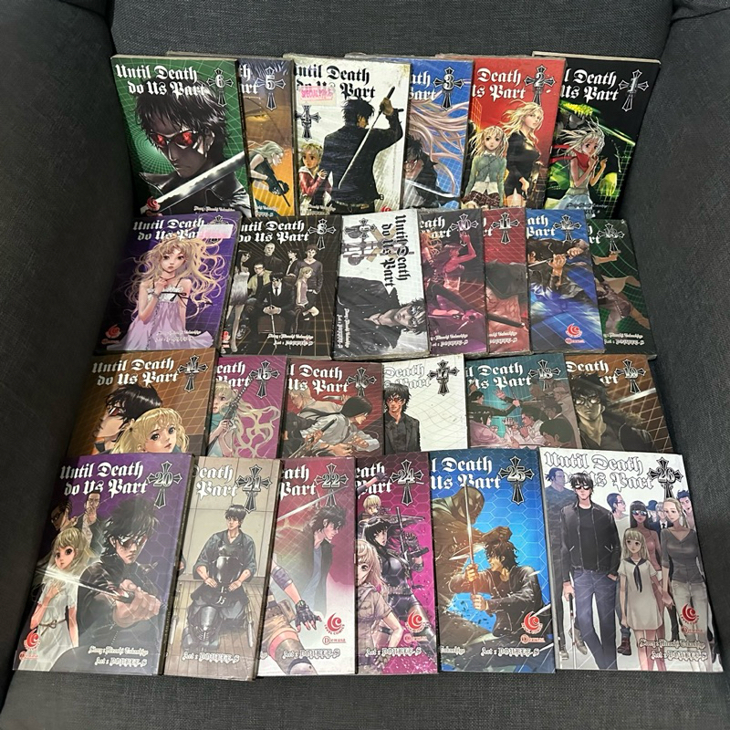 Komik Until Death Do Us Part 1-26 Tamat (Hiroshi Takashige & Double-S) (25 Buku)