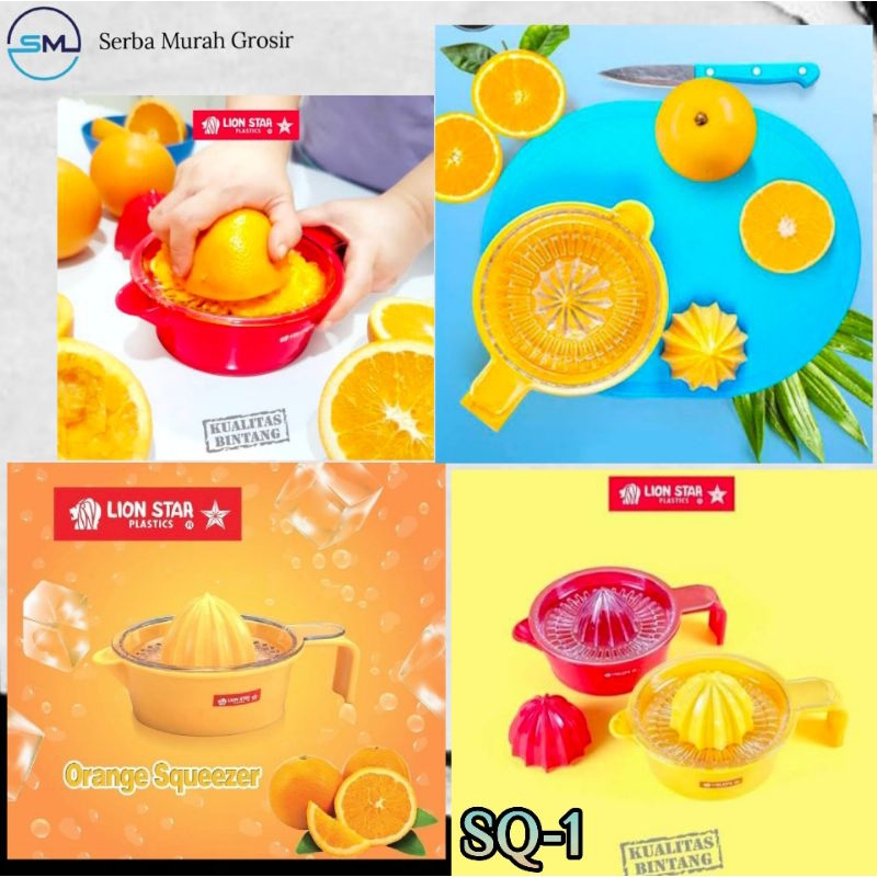 Alat pemeras jeruk/Perasan jeruk Plastik/perasan jeruk Lion Star SQ-1