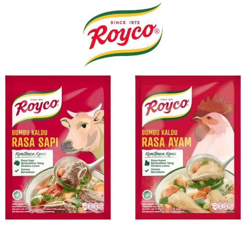 

ROYCO Bumbu Kaldu Penyedap Rasa Sapi | Ayam 220 g