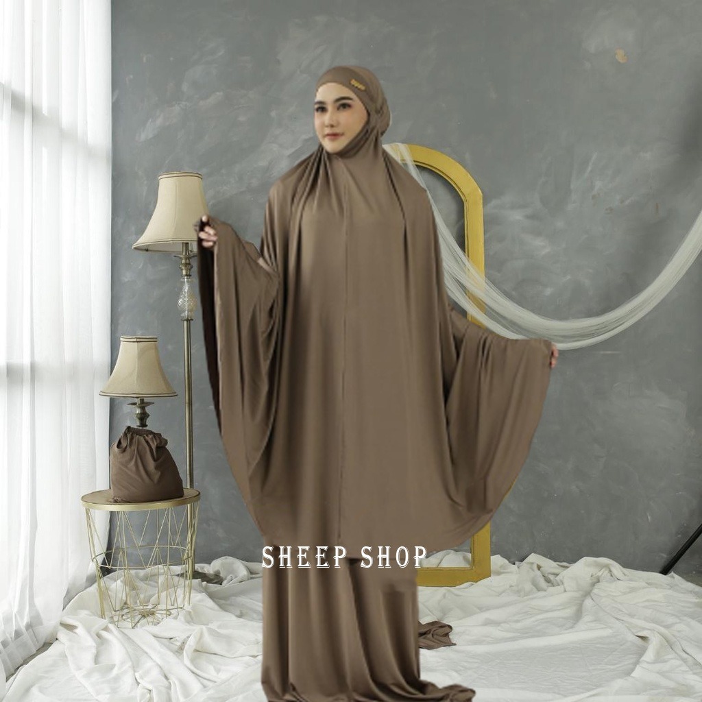 MUKENA JERSEY/MUKENA DEWASA/MUKENA JERSEY PREMIUM JUMBO