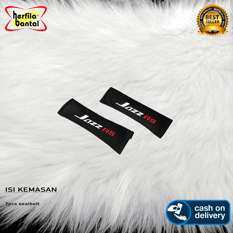 cover seatbelt honda jazz rs aksesoris interior mobil honda jazz