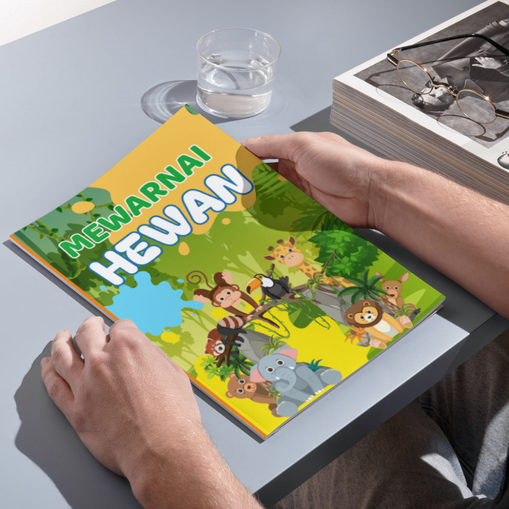 

BUKU BERGAMBAR ANAK - BUKU MEWARNAI HEWAN