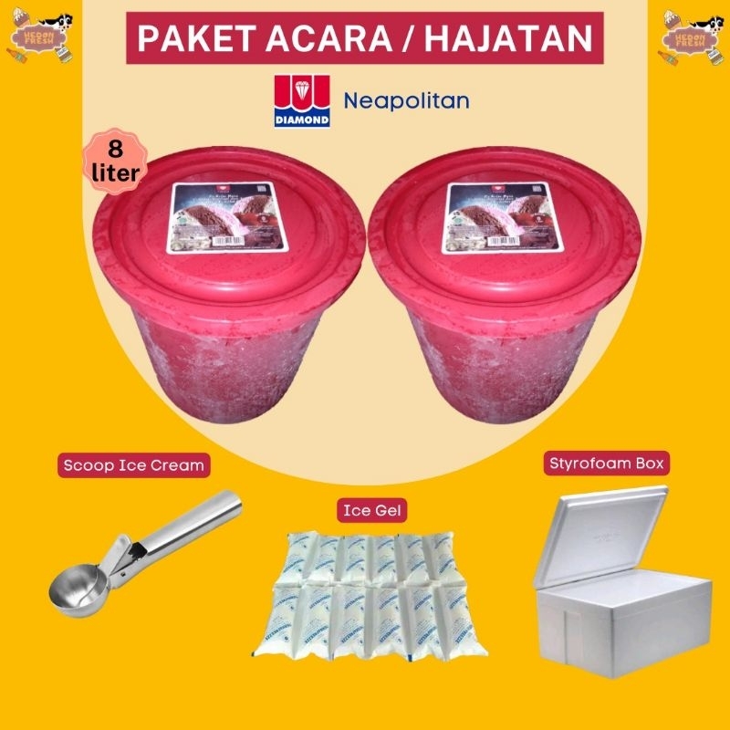 

Paket Ice Cream Diamond Untuk Acara Pernikahan Hajatan dan Ulang Tahun