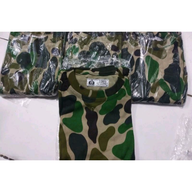 Kaos dalam loreng KKO TNI AL original